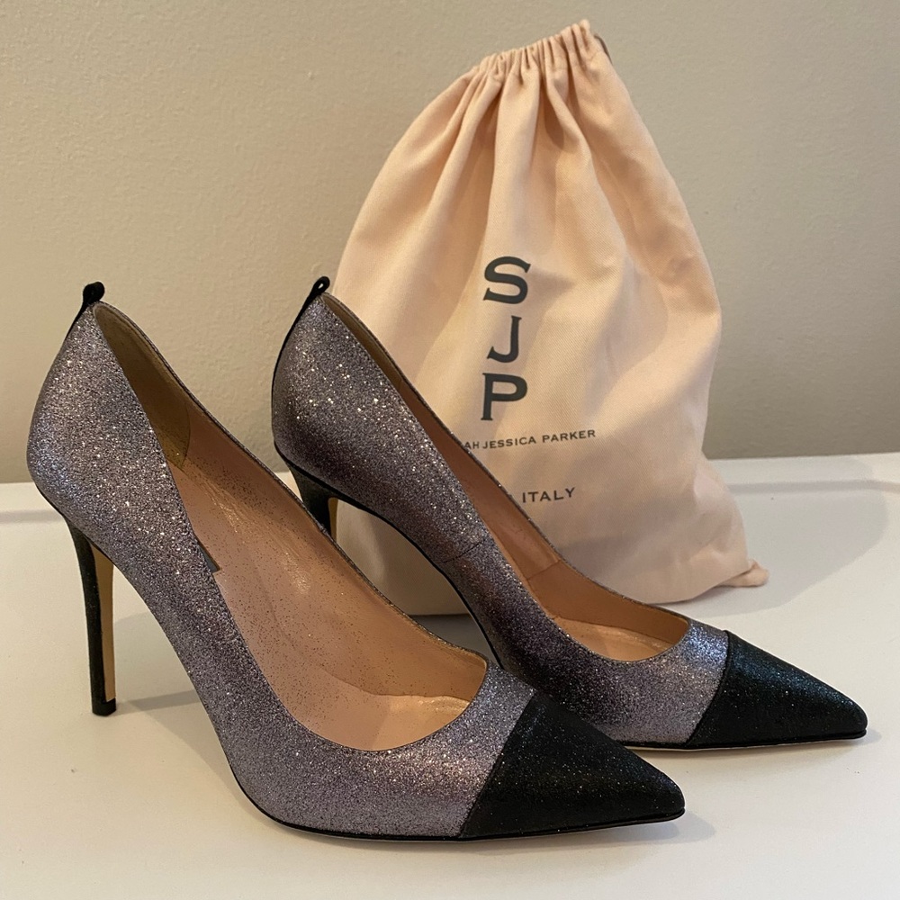 Sparkly SJP by Sarah Jessica Parker Heels Size 6.5